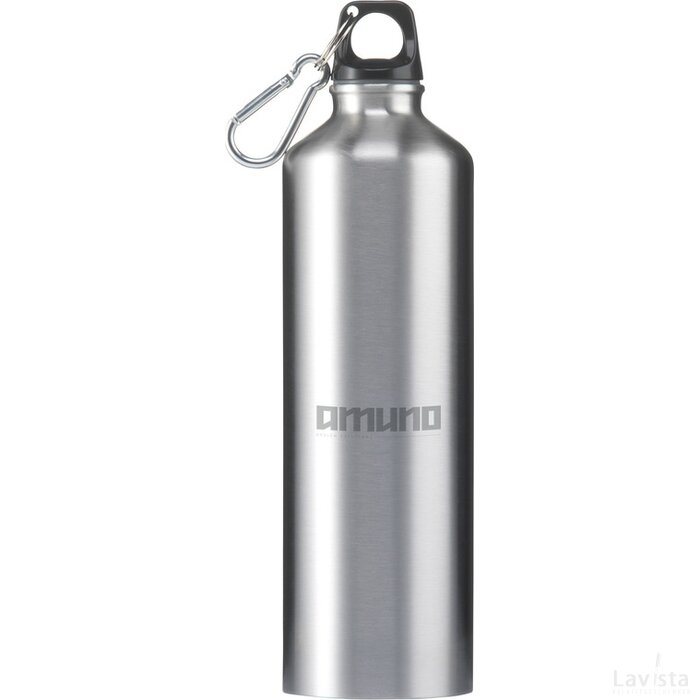 Steelmaxi 750 Ml Waterfles Zilver