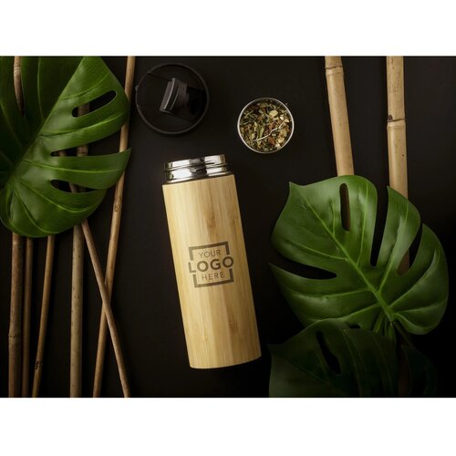 Sakura Bamboe Thermosfles/Thermosbeker Bamboe