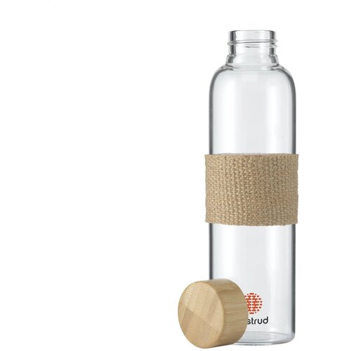 Senga Glass Bamboo Drinkfles Bamboe