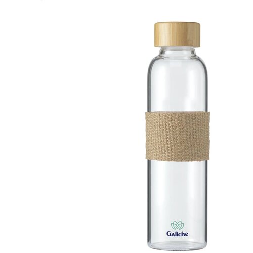 Senga Glass Bamboo 500 Ml Drinkfles Bamboe