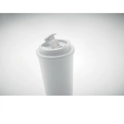 Dubbelwandige drinkbeker 475 ml Tuesday wit