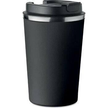 Dubbelwandige drinkbeker Brace zwart