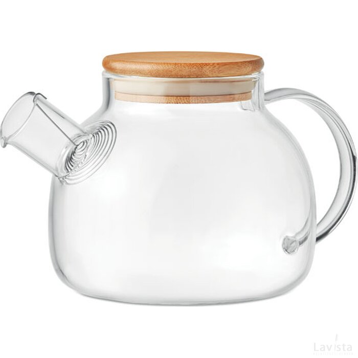 Glazen theepot 850ml Munnar transparant