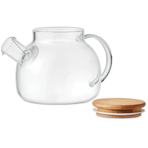 Glazen theepot 850ml Munnar transparant