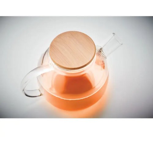 Glazen theepot 850ml Munnar transparant