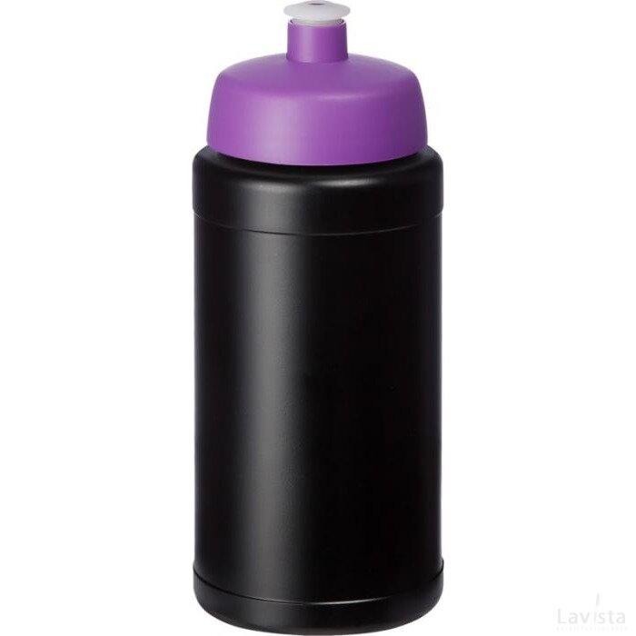 Baseline gerecyclede sportfles van 500 ml Paars