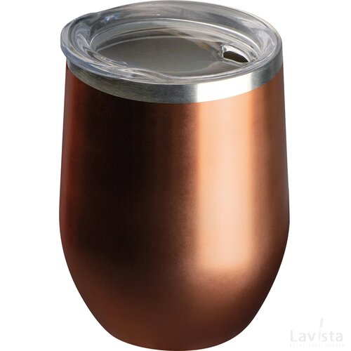 Vacuüm drinkbeker 380 ml koper