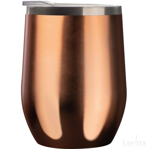 Vacuüm drinkbeker 380 ml koper