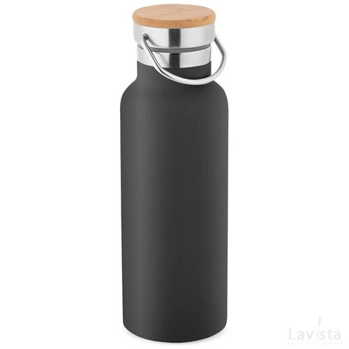 Ragnar Rvs Fles 570 Ml Zwart