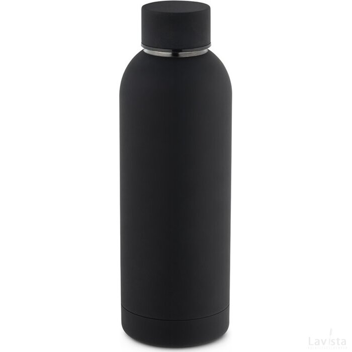 Odin  Rvs Fles 550 Ml Zwart