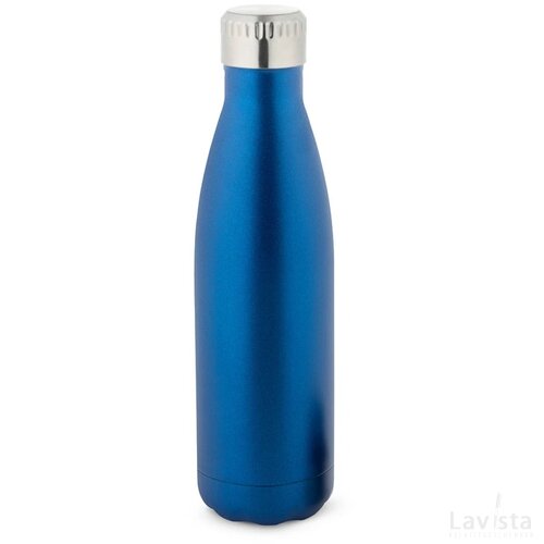 Show Satin Rvs Fles 540 Ml Blauw