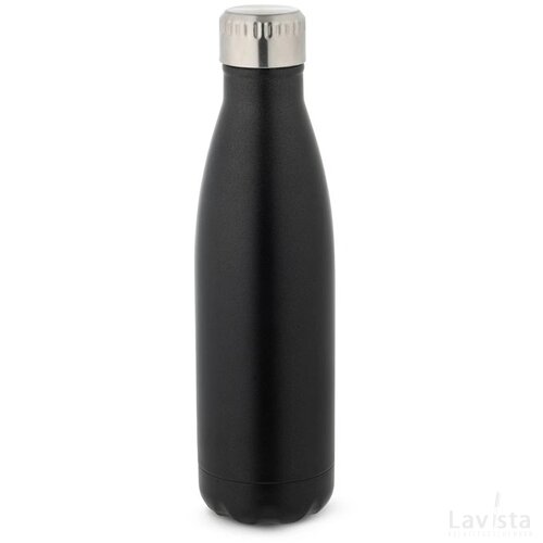 Show Satin Rvs Fles 540 Ml Zwart