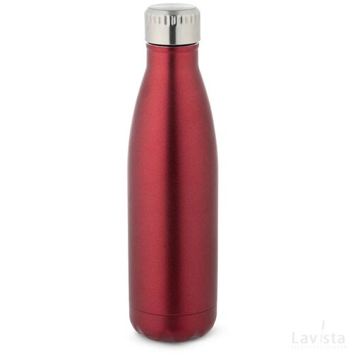 Show Satin Rvs Fles 540 Ml Rood