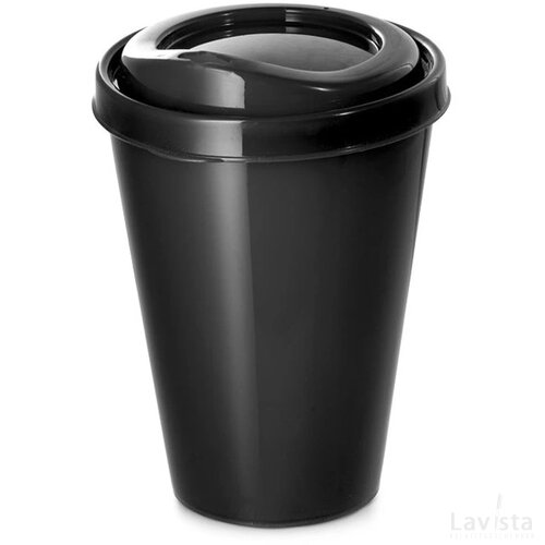Frappe Herbruikbare Beker Zwart