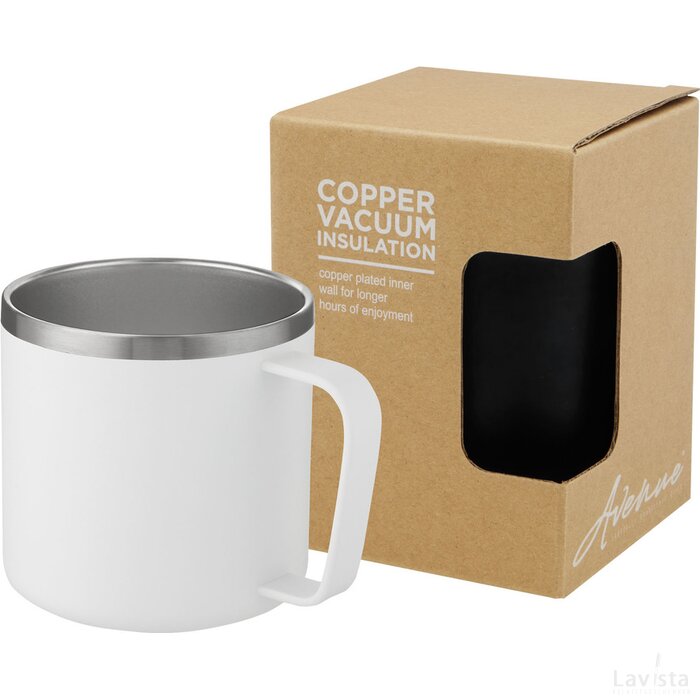 Nordre 350 ml koperen vacuüm geïsoleerde beker Wit