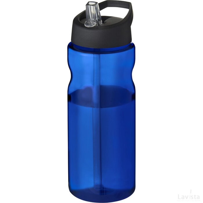 H2O Active® Base Tritan™  650 mlsportfles met tuitdeksel Blauw, Zwart
