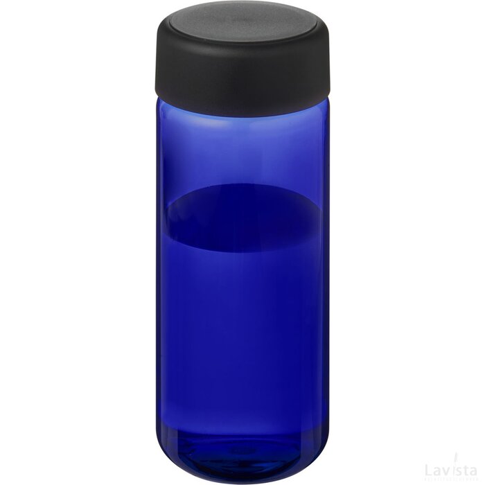 H2O Active® Octave Tritan™ 600 ml sportfles met schroefdop Blauw, Zwart