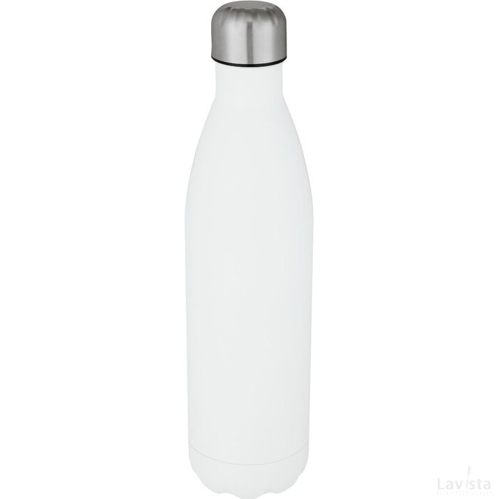Cove 750 ml vacuüm geïsoleerde roestvrijstalen fles Wit