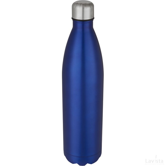 Cove 1 liter vacuüm geïsoleerde roestvrijstalen fles Blauw