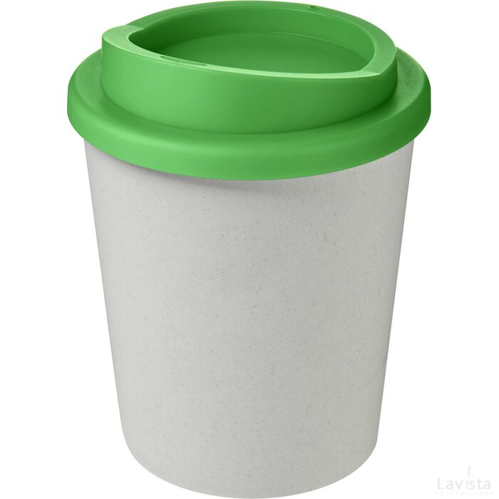 Americano® Espresso Eco 250 ml gerecyclede beker Wit, Groen