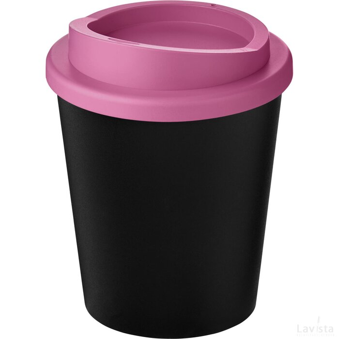 Americano® Espresso Eco 250 ml gerecyclede beker Zwart, Magenta Zwart/Magenta