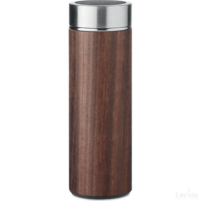Dubbelwandige houten 400ml drin Batumi oak hout