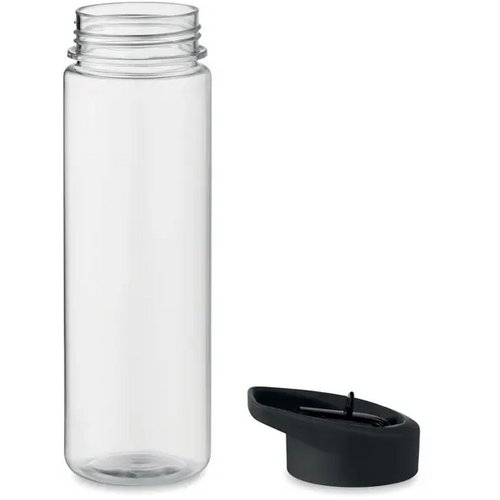 Rpet drinkfles met fliptop Alabama zwart