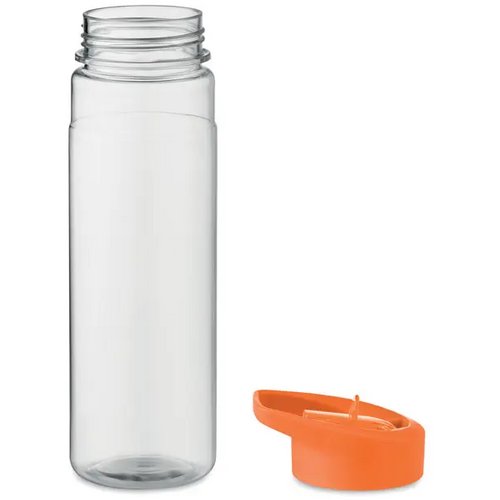 Rpet drinkfles met fliptop Alabama oranje