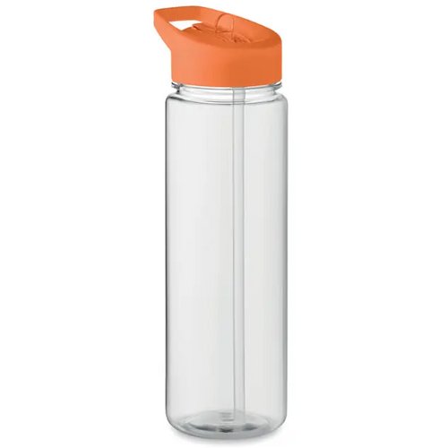 Rpet drinkfles met fliptop Alabama oranje