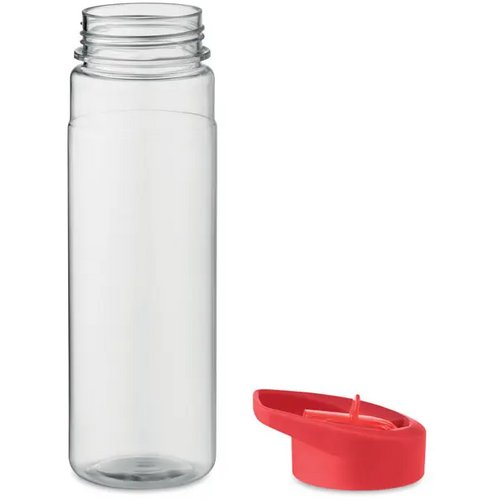 Rpet drinkfles met fliptop Alabama rood