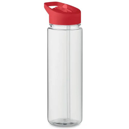 Rpet drinkfles met fliptop Alabama rood