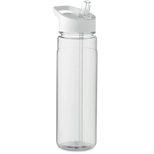 Rpet drinkfles met fliptop Alabama wit