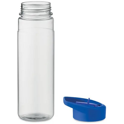 Rpet drinkfles met fliptop Alabama royal blauw