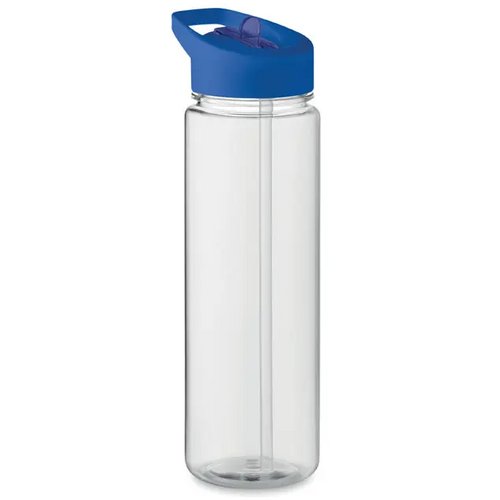 Rpet drinkfles met fliptop Alabama royal blauw