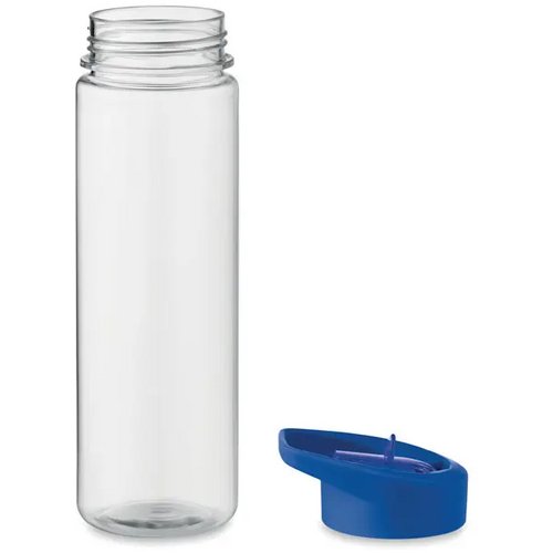 Rpet drinkfles met fliptop Alabama royal blauw