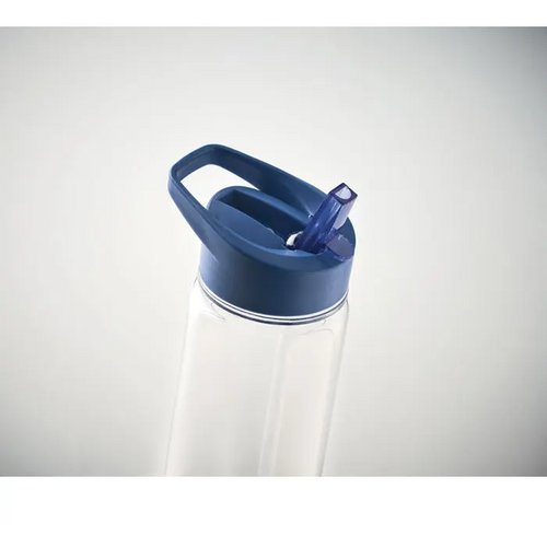 Rpet drinkfles met fliptop Alabama royal blauw