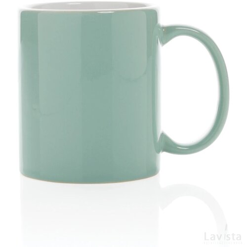Keramische classic mok Groen