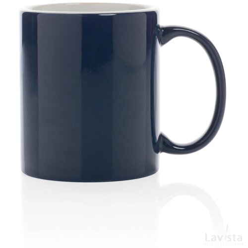 Keramische classic mok Blauw