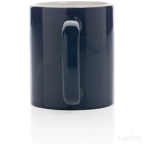 Keramische classic mok Blauw