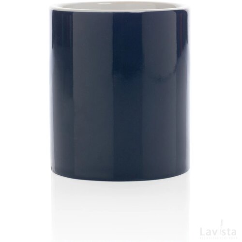 Keramische classic mok Blauw