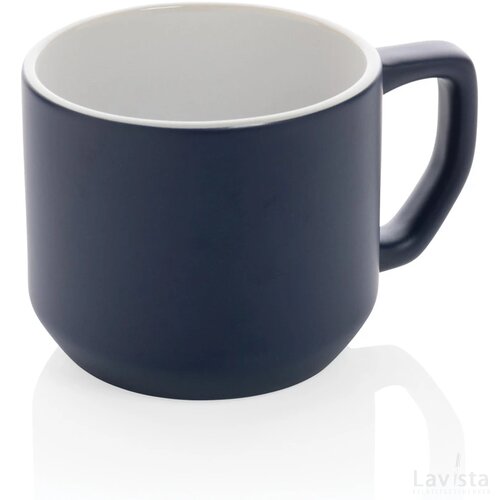 Keramische moderne mok Blauw