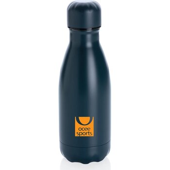 Unikleur vacuum roestvrijstalen fles 260ml blauw