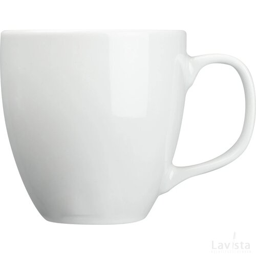 Kopje van porcelein, 400 ml wit