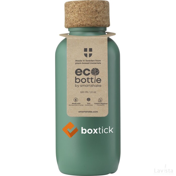 Ecobottle 650 Ml Plant Based - Made In Eu Groen
