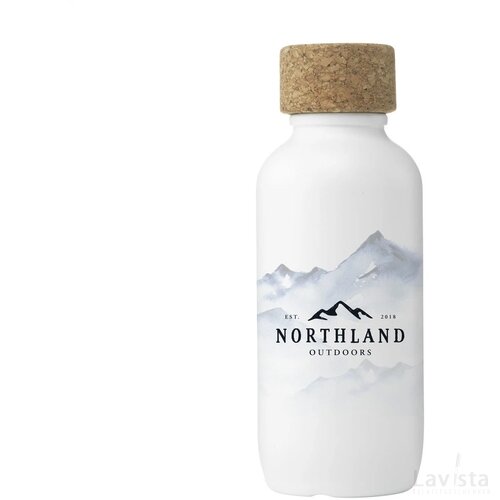 Ecobottle 650 Ml Plant Based - Made In Eu Wit