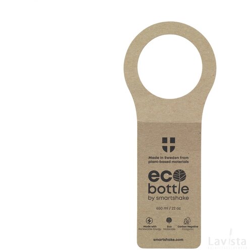 Ecobottle 650 Ml Plant Based - Made In Eu Wit