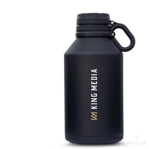 Contigo® Grand Stainless Steel 1900 Ml Thermosfles Zwart
