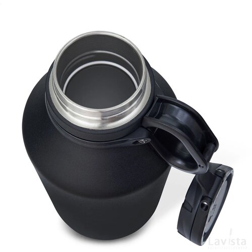Contigo® Grand Stainless Steel 1900 Ml Thermosfles Zwart