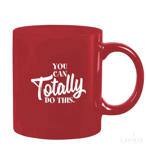Kitty Mug Mok Rood