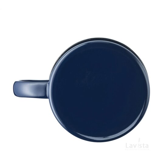 Retro Emaille Mok Blauw